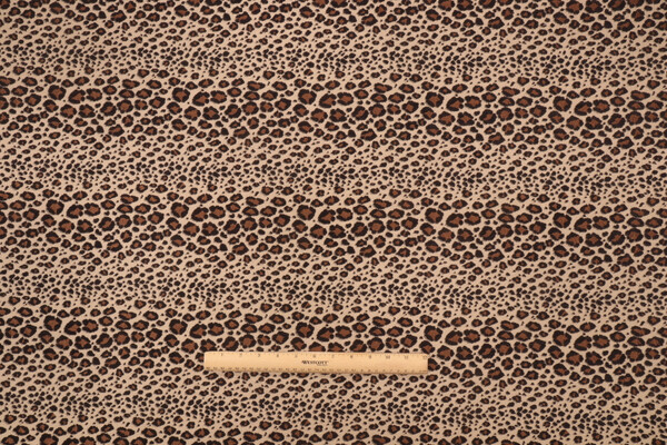 Barrow M9852 Woven Chenille Upholstery Fabric in Leopard