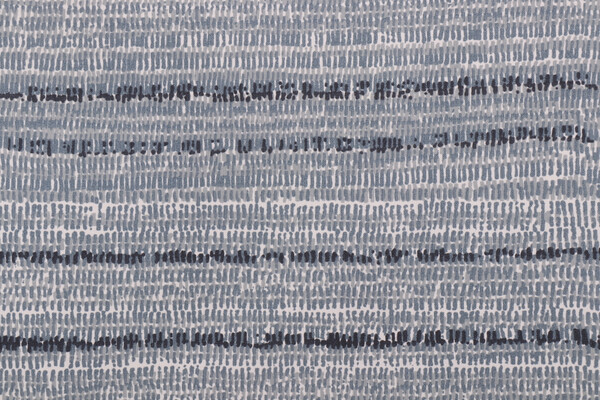 Premier Prints Caine Printed Polyester Outdoor Fabric in Passport Navy