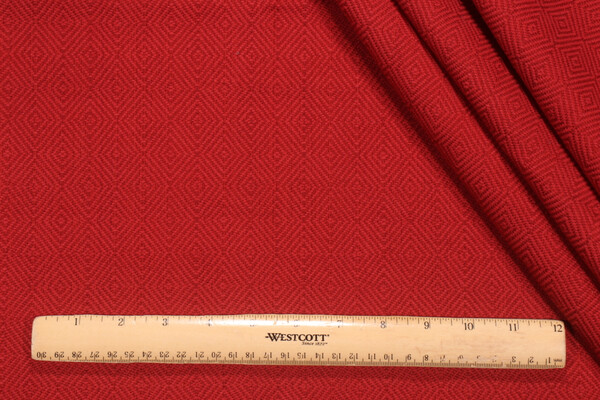 Roth & Tompkins Inverness Woven Decorator Fabric in Burgundy