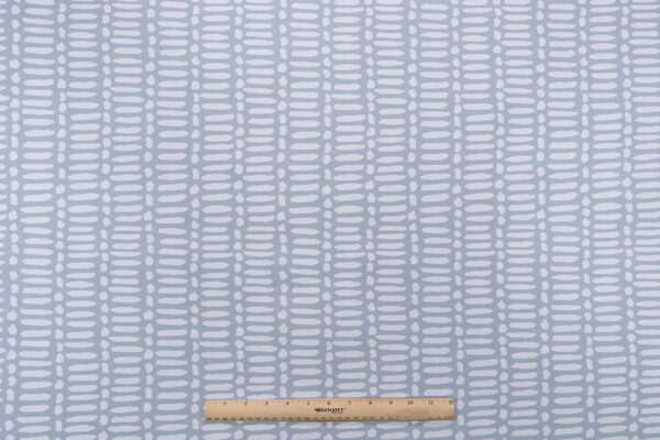 Premier Prints Deja Printed Polyester Outdoor Fabric in Belmont Blue