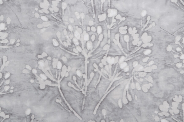 PK Lifestyles Gossamer Branch Printed Cotton Drapery Fabric in Flint