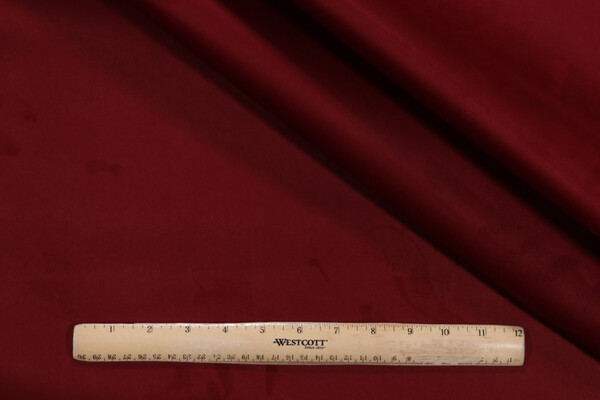 Kaufmann Super Suede Performance Upholstery Fabric in Wine