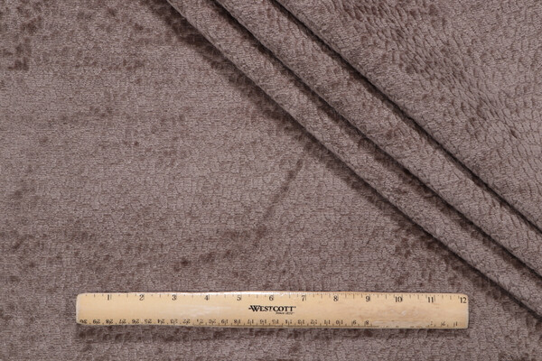PK Lifestyles Pebblestone Performance Woven Chenille Upholstery Fabric in Driftwood