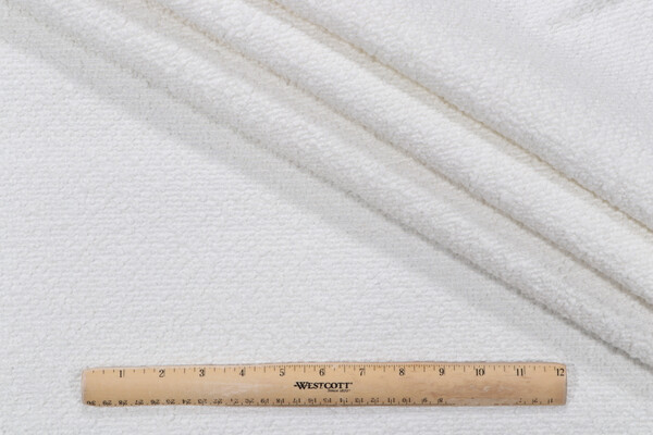 PK Lifestyles Amara Performance Plus Woven Upholstery Fabric in White