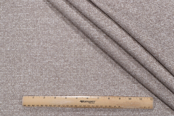 Barker Woven Chenille Upholstery Fabric in Light Bark