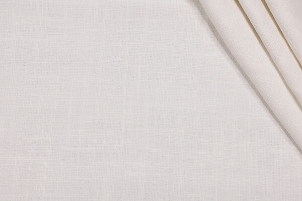 Lovely Aura Woven Linen Drapery Fabric in Pearl