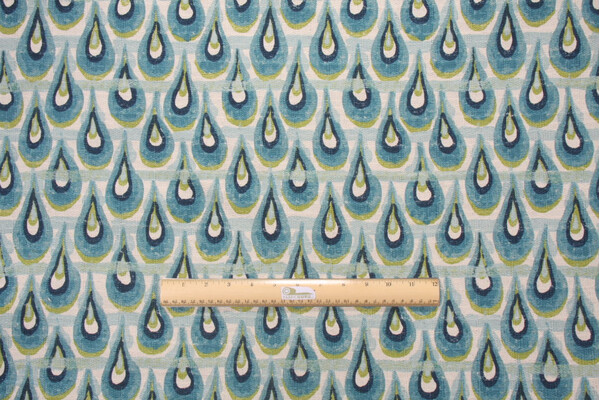 Premier Prints Chloe - Birch Barkcloth Drapery Fabric in Frost