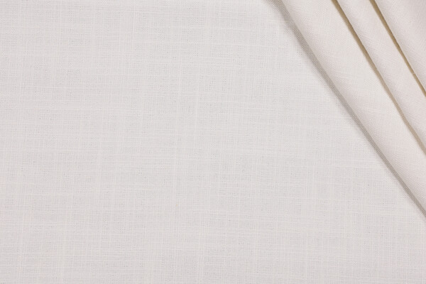 Lovely Aura Woven Linen Drapery Fabric in Pearl
