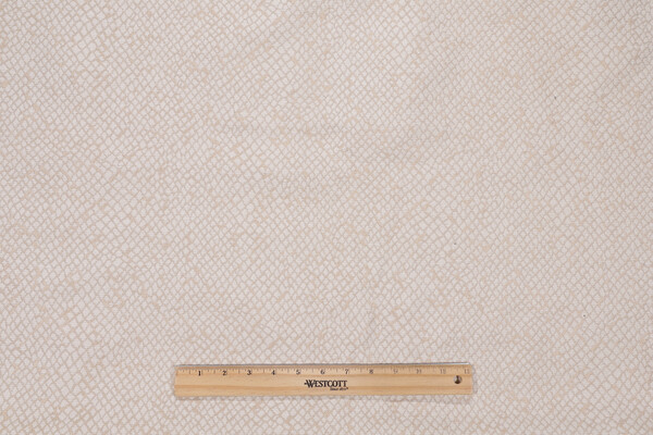 Tangled Web Woven Chenille Upholstery Fabric in Linen