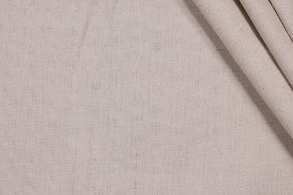 Mullen Woven Linen Decorator Fabric in Linen