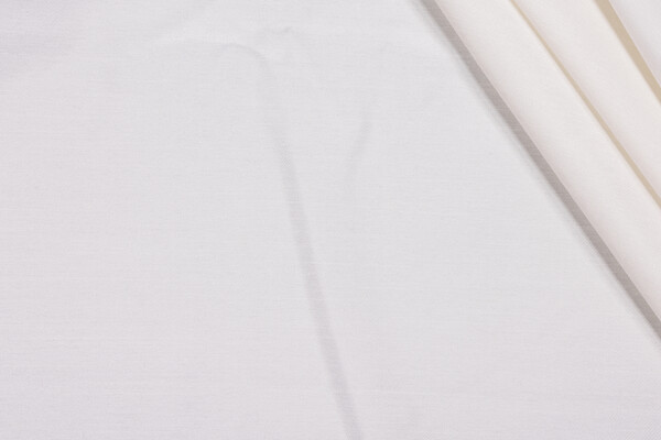 Hazard Woven Decorator Fabric in White