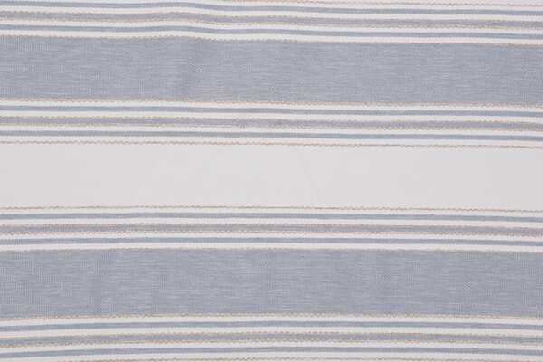 Stripe Woven Upholstery Fabric in Cloud