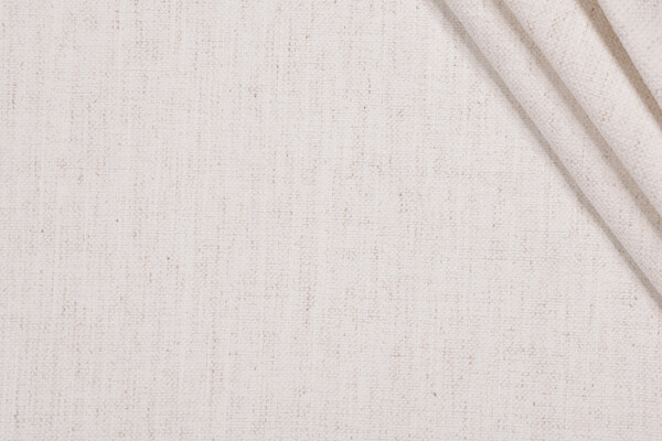 Crypton Nomad High Performance Woven Chenille Upholstery Fabric in Snow