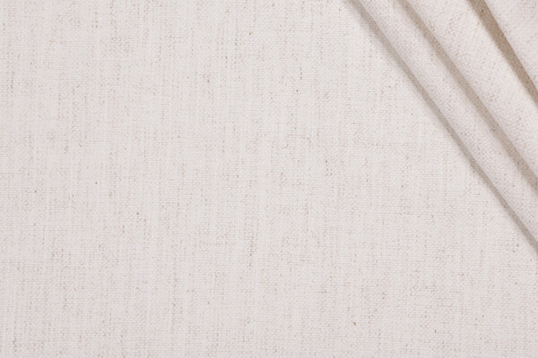 Crypton Nomad High Performance Woven Chenille Upholstery Fabric in Snow