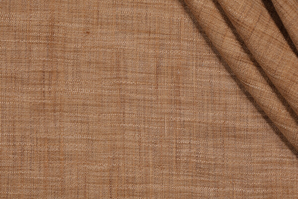 Braemore Bangkok Woven Decorator Fabric in Caramel