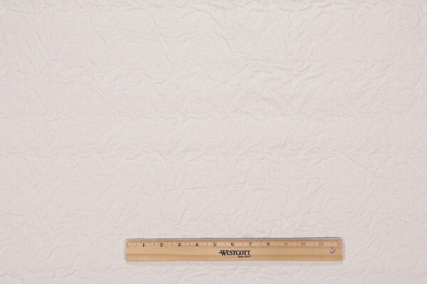 Haley Washed Matelasse Upholstery Fabric in Angora