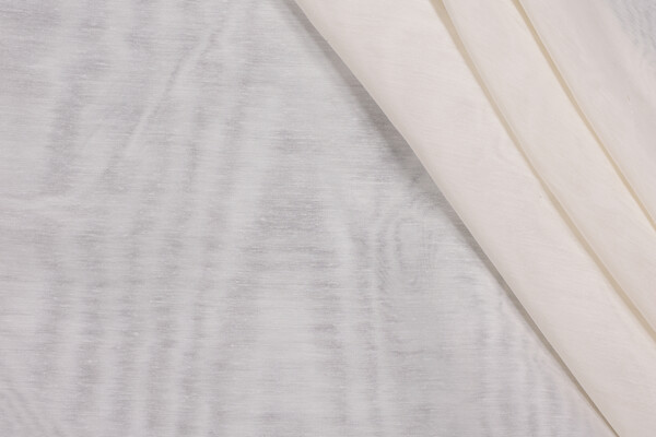 Mitchell Fabrics Antic 118 inch Sheer Drapery Fabric in Champagne