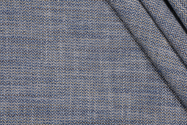 Janine Woven Upholstery Fabric in Marine