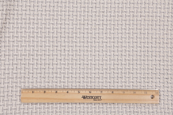 Duralee Aimee Woven Chenille Upholstery Fabric in Silver