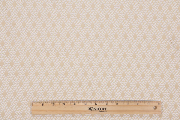 Robert Allen Diamond Woven Upholstery Fabric in Sunshine