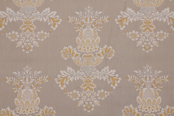 Venitia Tapestry Upholstery Fabric in Limoncello
