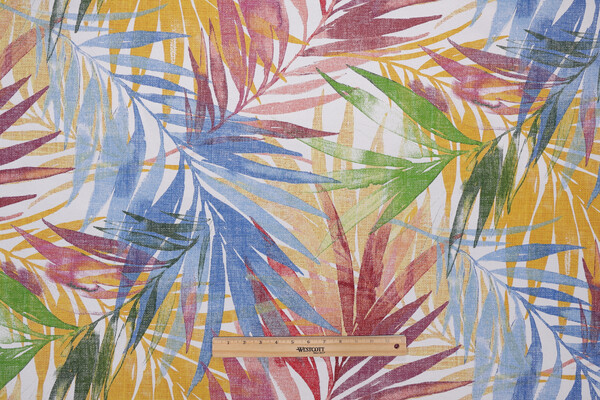 Richloom Calma Printed Polyester Outdoor Fabric in Multi 