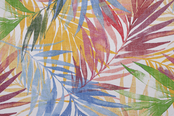 Richloom Calma Printed Polyester Outdoor Fabric in Multi 