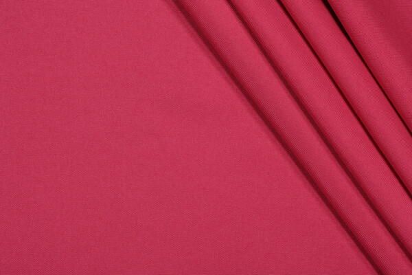 Richloom Veranda Woven Polyester Outdoor Fabric in Raspberry 