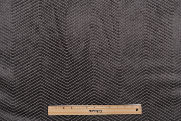 P Kaufmann Perf Fall In Line High Performance Chenille Upholstery Fabric in Thunder 