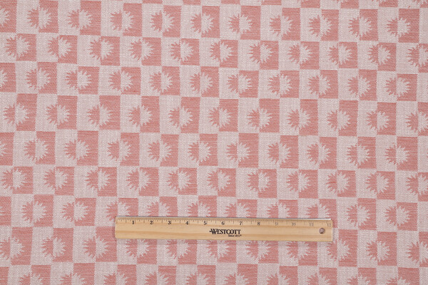 Elana Gabrielle Sunrise Woven Upholstery Fabric in Terracotta for PK Lifestyles 