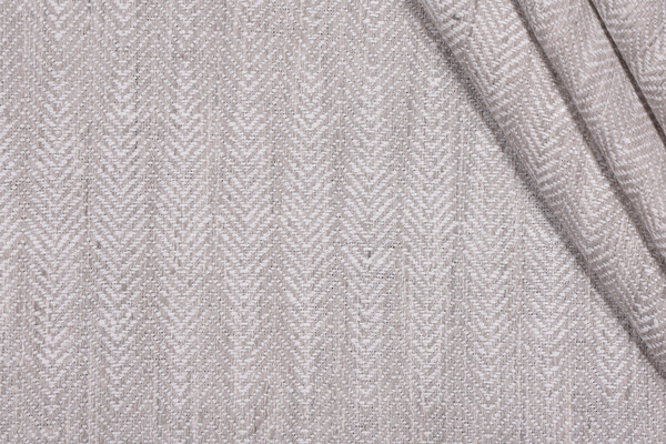 P Kaufmann Moon Dance Woven Upholstery Fabric in Pearl Grey 