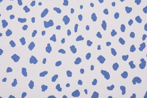 Thibaut Tanzania F916009 Printed Cotton Drapery Fabric in Blue 