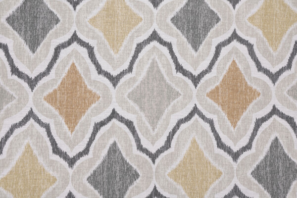 Thibaut Cruising F988744 Printed Linen Drapery Fabric in Grey 