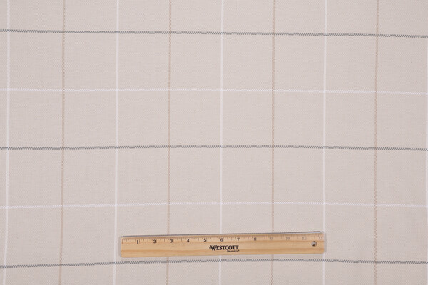 Thibaut Sloane Square W80123 Woven Decorator Fabric in Almond 