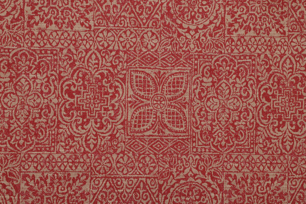 Covington Normandy Damask Upholstery Fabric in 318-Persimmon 