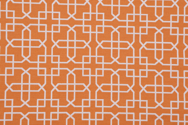 Covington Izula Woven Upholstery Fabric in 321-Tangerine 
