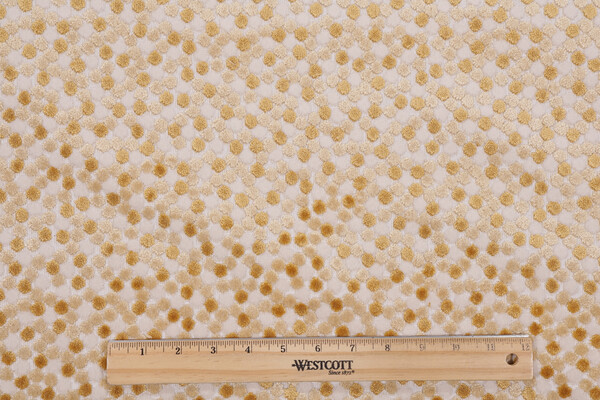 Hamilton Athena Velvet Upholstery Fabric in Honey 