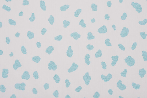 Thibaut Tanzania F916010 Printed Cotton Drapery Fabric in Turquoise 