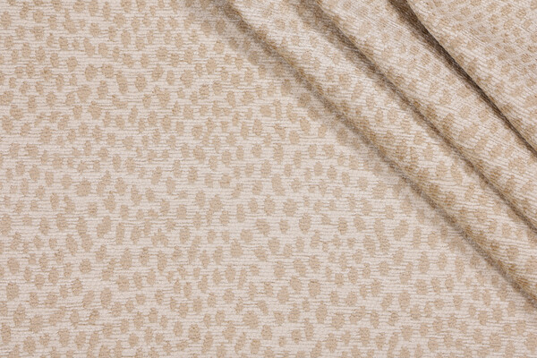 Leona Woven Chenille Upholstery Fabric in Sand 
