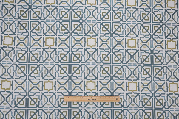 Sunbrella Taza 145278-0002 Woven Solution Dyed Acrylic Outdoor Fabric in Lagoon 