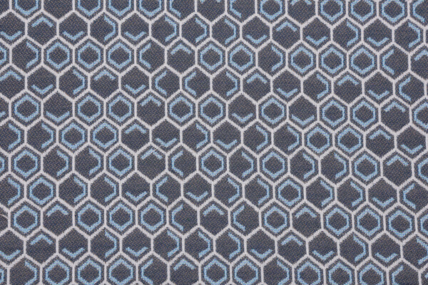 Sunbrella Hexagon Woven Solution Dyed Acrylic Outdoor Fabric in Riverside 