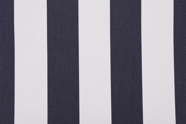 Sunbrella Stripe Woven Solution Dyed Acrylic Outdoor Fabric in Navy 