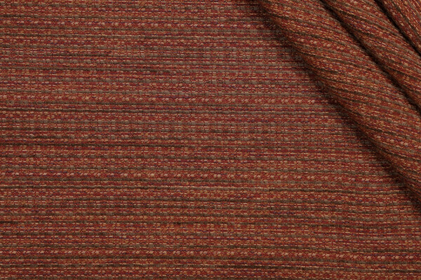 Sunbrella Simone Woven Solution Dyed Acrylic Chenille Outdoor Fabric in Flame 