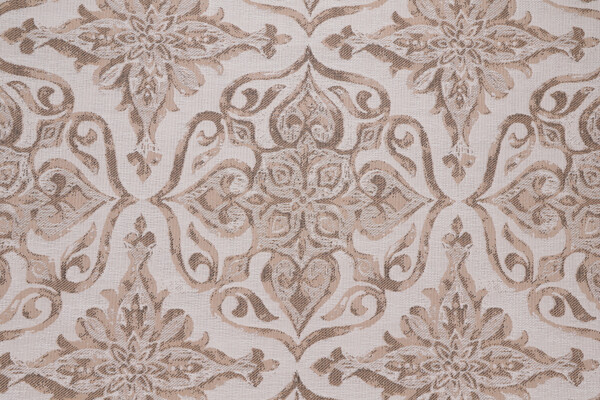 Sunbrella Medallion Woven Solution Dyed Acrylic Outdoor Fabric in Jute 