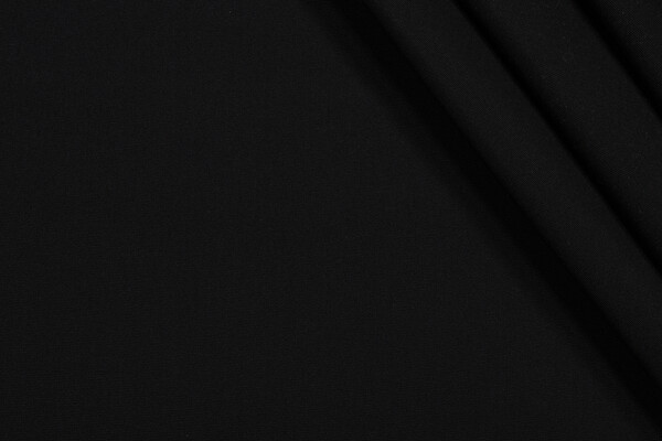 Sunbrella Canvas-Rain Backed Solution Dyed Acrylic Outdoor Fabric in Black 