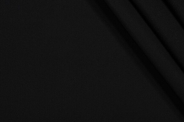 Sunbrella Canvas-Rain Backed Solution Dyed Acrylic Outdoor Fabric in Black 