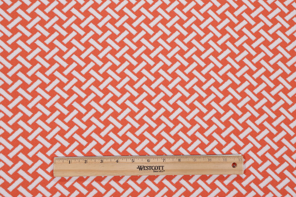 Thibaut Portico W80041 Woven Solution Dyed Acrylic Outdoor Fabric in Coral