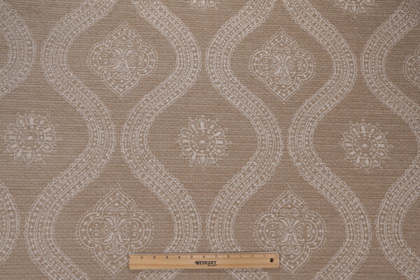 Covington Lucca Woven Chenille Upholstery Fabric in 118-Sandstone 