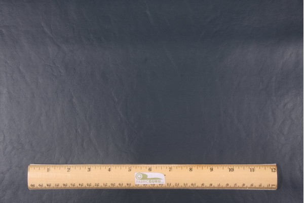Sample of Marine Grade Vinyl Outdoor Upholstery Fabric in Navy 