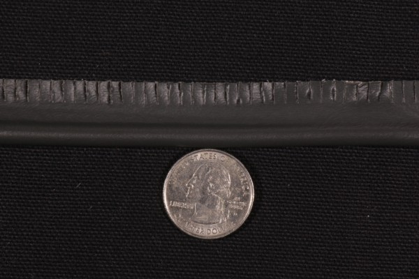 Gray 1/8 inch Marine Vinyl Covered Welt Cord Trim 